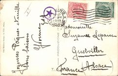 Vintage Postcard Imagination Illustrator Child Chick