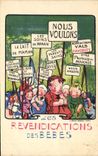 Vintage Postcard Imagination Illustrator Children Babies claims of the babies