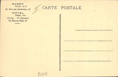 Vintage Postcard Imagination Illustrator fishings natural of the Greedy Capuchin