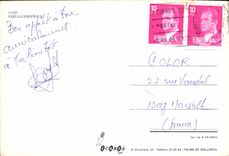 Postal Paella Espanola