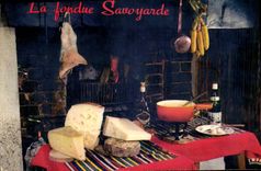 CPM La fondue Savoyarde 