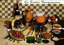 CPM La fondue Bourguignonne 