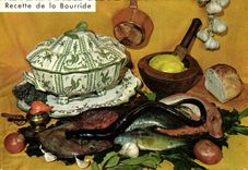 CPM Recette de la Bourride 