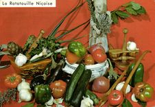 Postal el pisto Nicoise