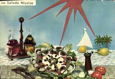 CPM La salade Nicoise 