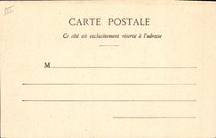 Vintage Postcard Imagination Woman the New Year's Day