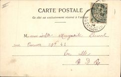 Vintage Postcard Imagination Women the lesson of painting angel