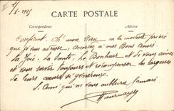 Vintage Postcard Imagination Woman faith