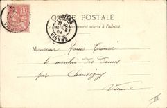 Postal Fantasia Caballería contra Infantería la pera