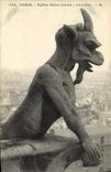 CPA Gargouille Paris Notre Dame Chimere