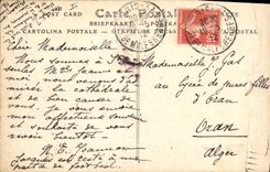 Vintage Postcard Dead Abbey of Saint Denis Tomb of Dagobert