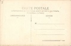 Vintage Postcard Dead Le Mans Interior of the cathedral Tomb of Mr. Bouvier