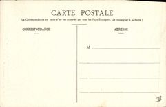 Vintage Postcard Dead St Leu Taverny tombs of the church