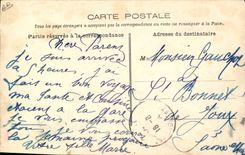 Vintage Postcard Dead Funeral of SE the cardinal