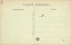 Vintage Postcard Dead Bayeux Chimney known as the lantern of deaths