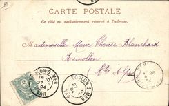 Vintage Postcard Dead Toulon Re-examined of the naval army