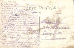 CPA Militaria Angers Manoeuvres du Genie Lancement d'un pont de bateaux 