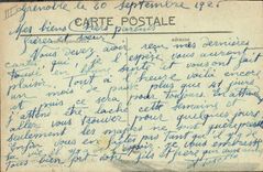 CPA Militaria Grenoble Ecole de pontage a l'Ile Verte 