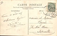 CPA Militaria Vienne Ecole de ponts par les regiments du Genie Passage du 19eme Dragons 