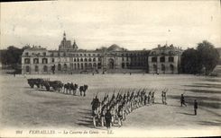 CPA Militaria Versailles La caserne du genie 