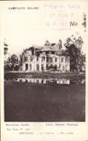 CPA Militaria Boesinghe Belgique Le chateau 7eme rgt de Genie 