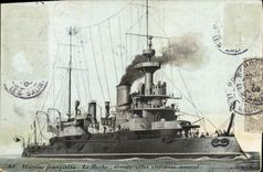 CPA Bateau Le Hoche Garde cote Cuirasse amiral 