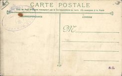 Vintage Postcard Boat Halberd Against destroyer