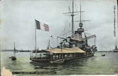Vintage Postcard Bateau the Henri IV Keeps Cuirasse dimensions