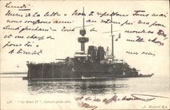 CPA Bateau Le Henri IV Cuirasse Garde Cotes 