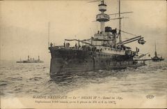 CPA Bateau Le Henri IV 