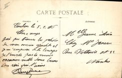 Vintage Postcard Bateau the Henri IV Keeps Dimension Armours