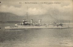 CPA Bateau La Hire Contre torpilleur 