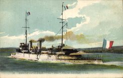 CPA Bateau La Hire Croiseur Torpilleur 