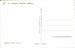 CPM Quartette Marini Marini