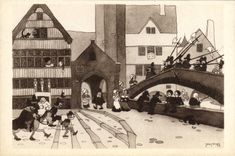 Vintage Postcard Imagination territorial The Illustrator defense guard Chicago