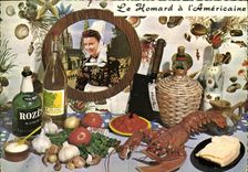 Modern Postcard the Lobster has American