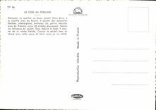 Postal Gallo al Riesling