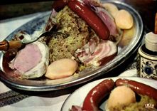 Postal Alsacia Sauerkraut