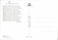 Postal Truchas a las almendras