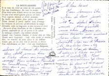 CPM Recette de la vraie bouillabaisse