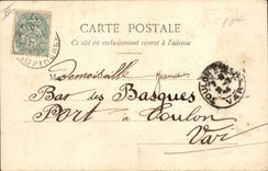 Vintage Postcard Imagination Woman kisses