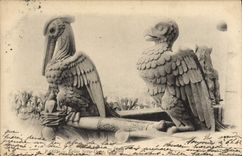 CPA Gargouille Paris Notre Dame Chimeres