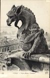 CPA Gargouille Paris Notre Dame Chimere