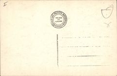 Postal Cluny Maletero a las armas de Chambelán Borgoña