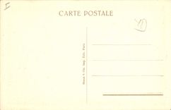 Postal París Vagada del Louvre Armario Luis XIV