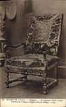 CPA Musee de Cluny Fauteuil Chateau d'Effiat