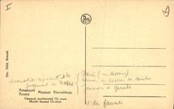 CPA Anvers Meuble Flamand 