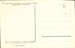 CPA Rijksmuseum Amsterdam Stoel