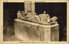 CPA Montbrison Eglise Notre Dame Tombeau de Guy IV Comte de Forez