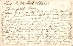 CPA Les zeppelins sur Paris Les funerailles nationales des victimes